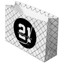 Aniversário de 21 anos personalizado moderno e ele