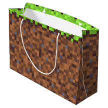 Aniversário de gamer com grama pixel
