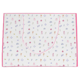Sacola Para Presentes Grande Aniversário Minimalista Italiano Fofo