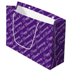 Sacola Para Presentes Grande Aniversário Personalizado Elegante