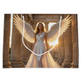 SACOLA PARA PRESENTES GRANDE ANJO - ANJOS