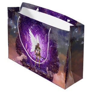 Sacola Para Presentes Grande Anjo no céu