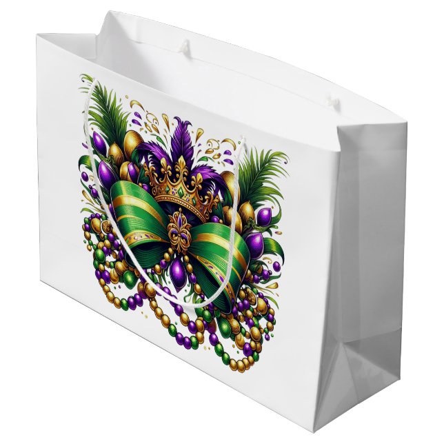 Sacola Para Presentes Grande Arco de Carnaval (Verso inclinado)