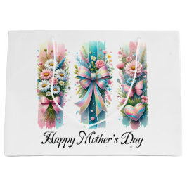 Sacola Para Presentes Grande Arco de coquetes brushAVE