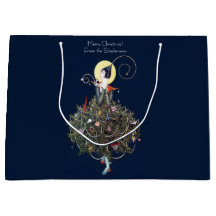 Árvore de Natal Elegante Art Déco Retro