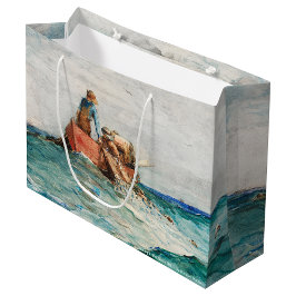 Sacola Para Presentes Grande Assalto Nas Redes (1887) Por Winslow Homer