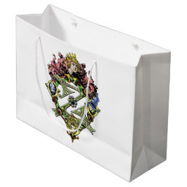 Sacola Para Presentes Grande Assistente Clássico de Oz Gift Bag com Royal Crest