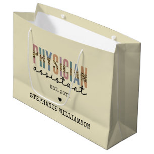 Sacola Para Presentes Grande Associado Médico Assistente Personalizado