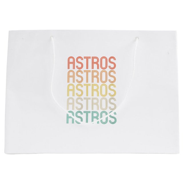 Sacola Para Presentes Grande Astros Feminino  (Frente)