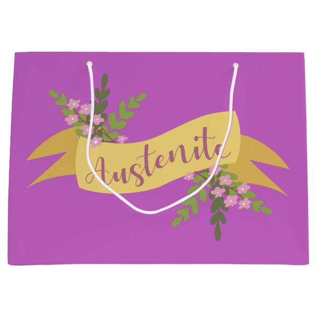 Sacola Para Presentes Grande Austenite I (Frente)