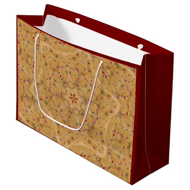 Sacola Para Presentes Grande Baby Kan (Frente inclinada)