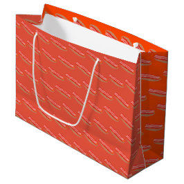 Sacola Para Presentes Grande Bacon Engraçado