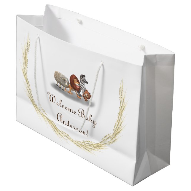 Sacola Para Presentes Grande Bag de Presente para Animais Enchidos Em Cuta (Frente inclinada)