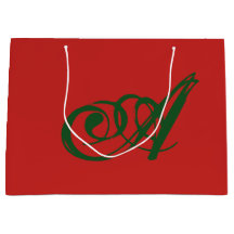 Bag de presentes INICIAL PERSONALIZADA