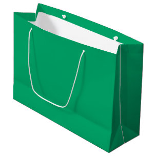 Sacola Para Presentes Grande Bag de presentes personalizados do Emerald Green
