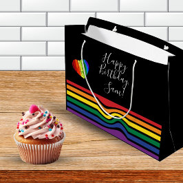 Sacola Para Presentes Grande Bag Personalizado do Oração do Arco Arco-Íris