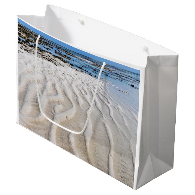 Sacola Para Presentes Grande Baixa maré (Frente inclinada)