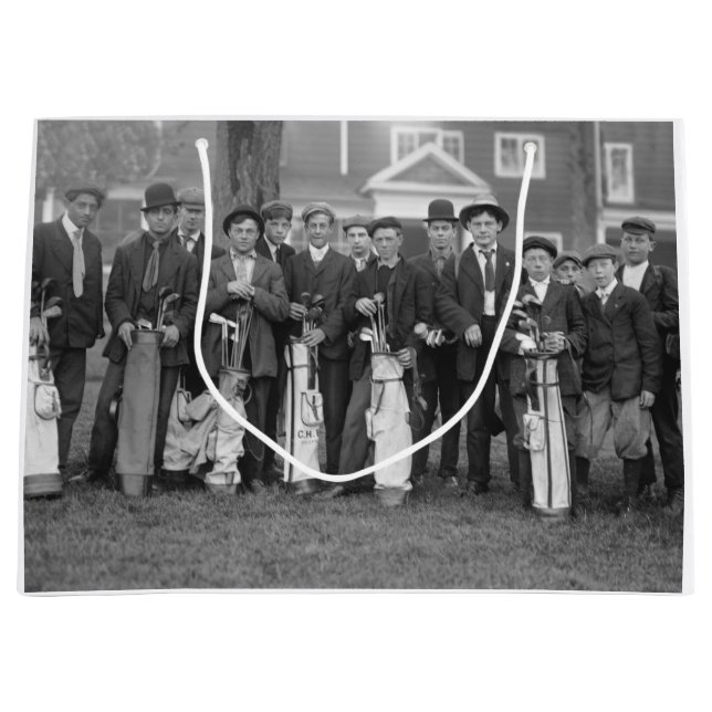 Sacola Para Presentes Grande Baltusrol Caddies, início dos anos 1900 (Frente)