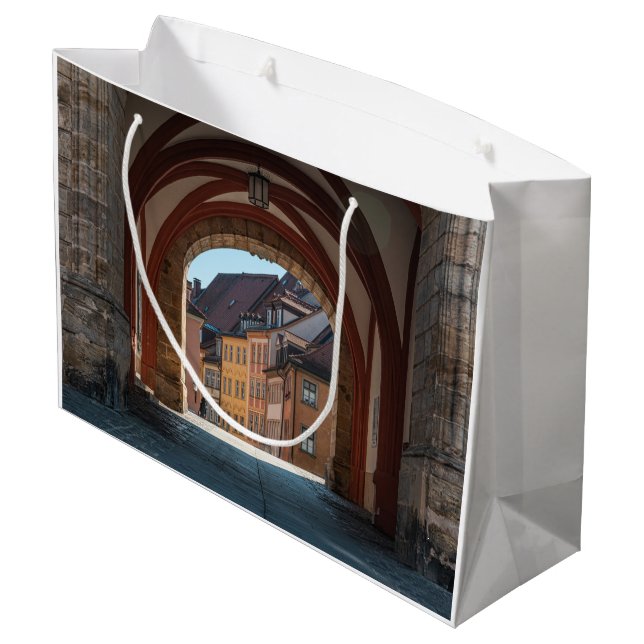 Sacola Para Presentes Grande Bamberg Alemanha (Verso inclinado)