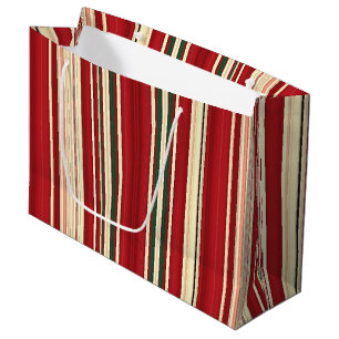 Sacola Para Presentes Grande Bandas de Natal-22-GIFT BAG L