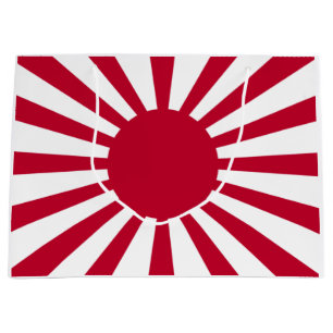 Sacola Para Presentes Grande Bandeira da Guerra Imperial do Japão