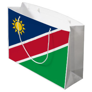 Sacola Para Presentes Grande Bandeira da Namíbia
