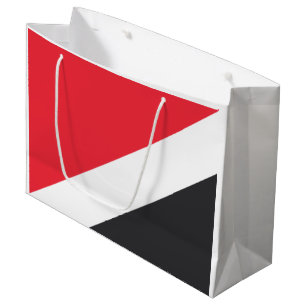Sacola Para Presentes Grande Bandeira da Principado de Sealand