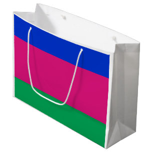 Sacola Para Presentes Grande Bandeira da República Popular de Kuban