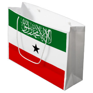 Sacola Para Presentes Grande Bandeira da Somalilândia