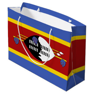 Sacola Para Presentes Grande Bandeira de Essuatíni