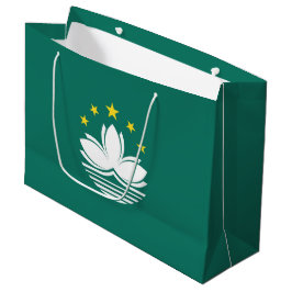 Sacola Para Presentes Grande Bandeira de Macau