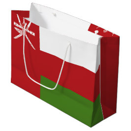 Sacola Para Presentes Grande bandeira de Omã