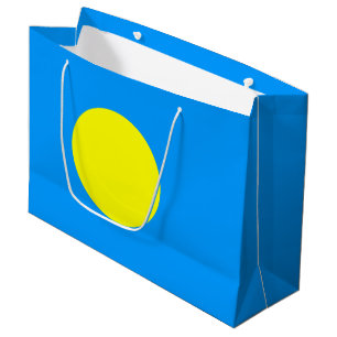 Sacola Para Presentes Grande Bandeira de Palau