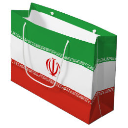 Sacola Para Presentes Grande Bandeira do Irã