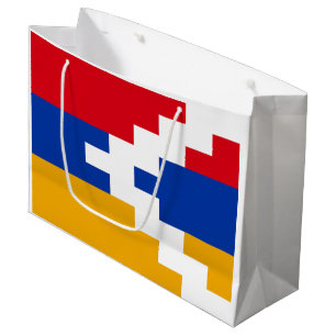 Sacola Para Presentes Grande Bandeira do Nagorno Karabakh
