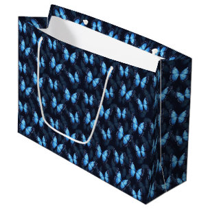 Sacola Para Presentes Grande Banheira Azul com Presente Bag
