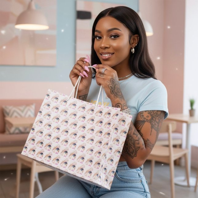 Sacola Para Presentes Grande Barb (Criador carregado)