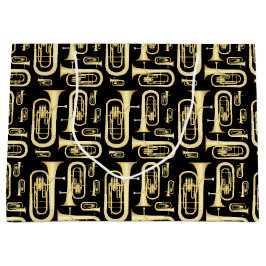 Sacola Para Presentes Grande Baritone Musical Banda Professora Grande Saco do P