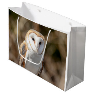 Sacola Para Presentes Grande Barn Owl