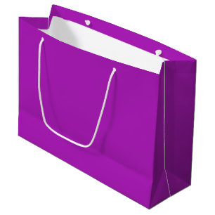 Sacola Para Presentes Grande Barney (cor sólida)