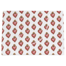 Sacola Para Presentes Grande Barroco Cardíaco Sagrado