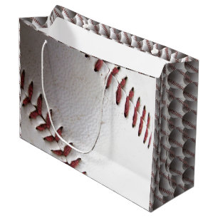 Sacola Para Presentes Grande Basebol