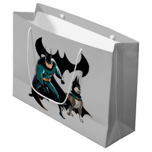 Sacola Para Presentes Grande Batman & Ace