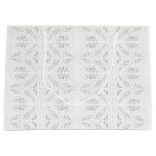 Sacola Para Presentes Grande BATTENBURG LACE Large Gift Bag