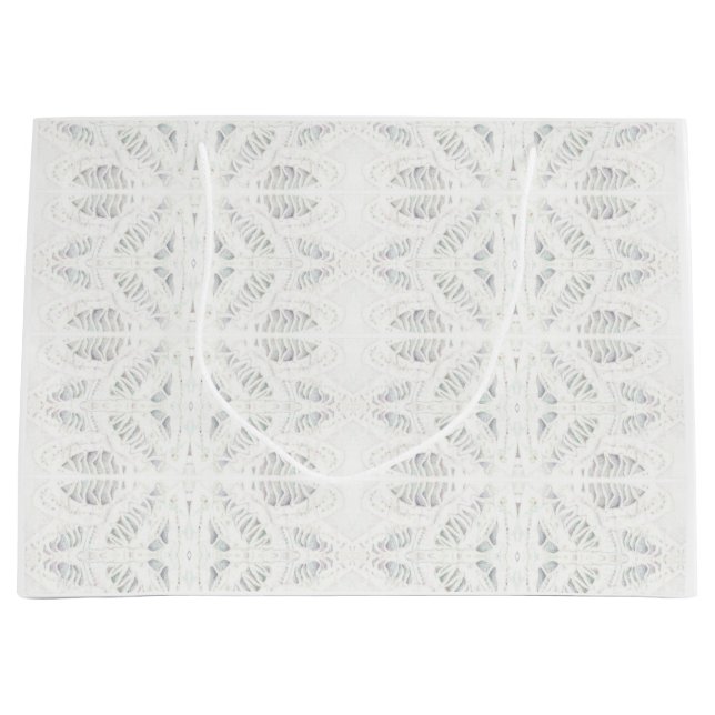 Sacola Para Presentes Grande BATTENBURG LACE Large Gift Bag (Frente)