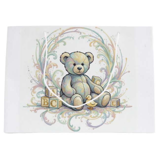 Sacola Para Presentes Grande Bear Gift Bag (Frente)