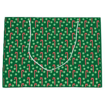 Bengala de Açúcar Vermelha Verde do Natal