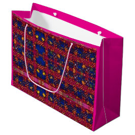 Sacola Para Presentes Grande Berry Wall