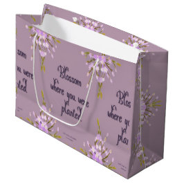 Sacola Para Presentes Grande Blossom Blumen Mel Mae Schmidt Stationery