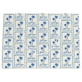 Sacola Para Presentes Grande Blue Cove